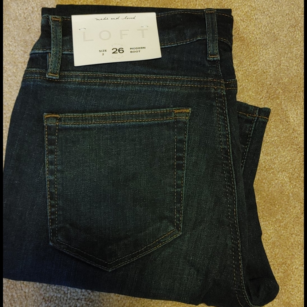 NWT Bootcut Jeans by Loft - Picture 5 of 7